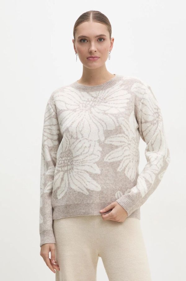 Answear Lab Vuneni pulover Answear Lab boja: bež