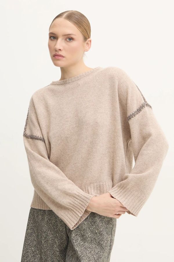 Answear Lab Vuneni pulover Answear Lab boja: bež