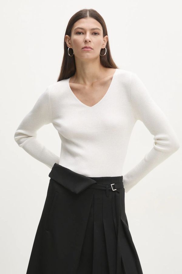 Answear Lab Vuneni pulover Answear Lab boja: bež, lagani