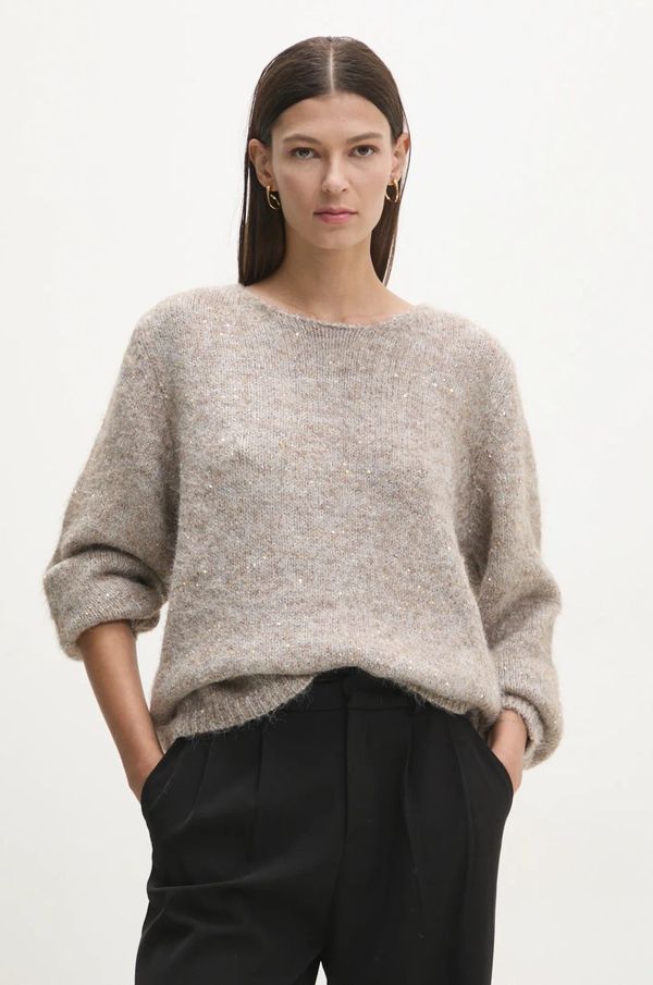 Answear Lab Vuneni pulover Answear Lab boja: bež