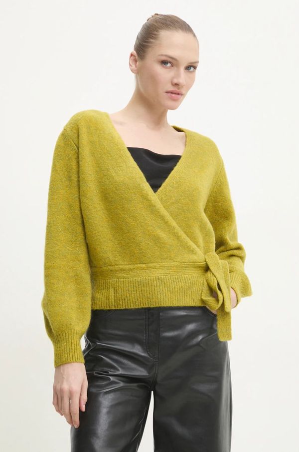 Answear Lab Vuneni pulover Answear Lab boja: zelena