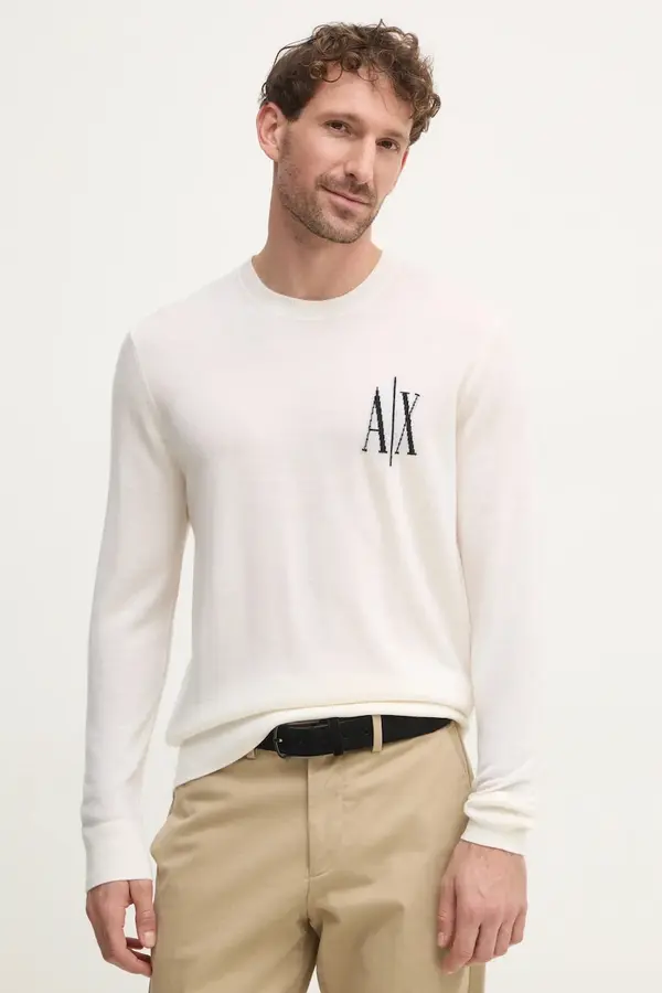 Armani Exchange Vuneni pulover Armani Exchange