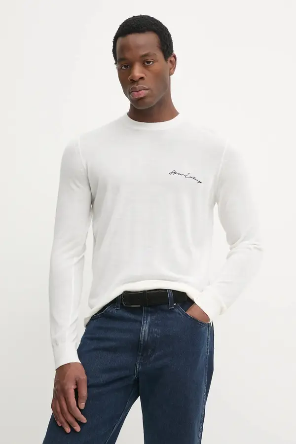 Armani Exchange Vuneni pulover Armani Exchange