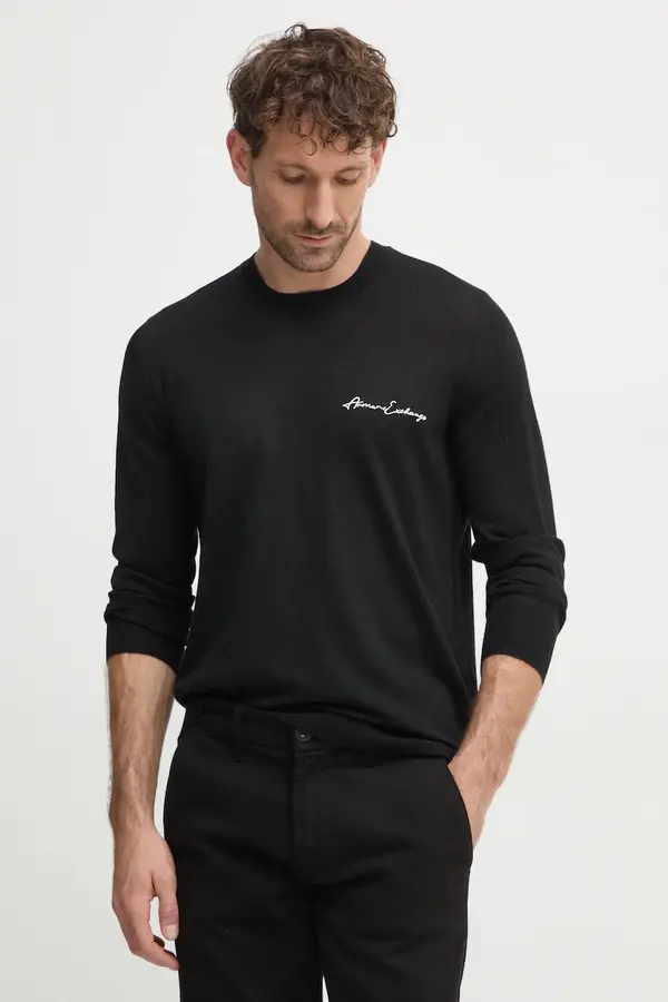 Armani Exchange Vuneni pulover Armani Exchange