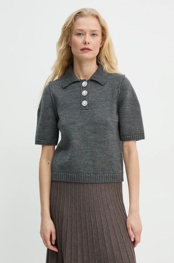 BA&SH Vuneni pulover BA&SH za žene, boja: siva, 1H24TYLA