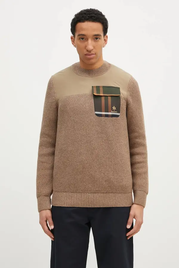Baracuta Vuneni pulover Baracuta Barbour x Baracut Miller Knit
