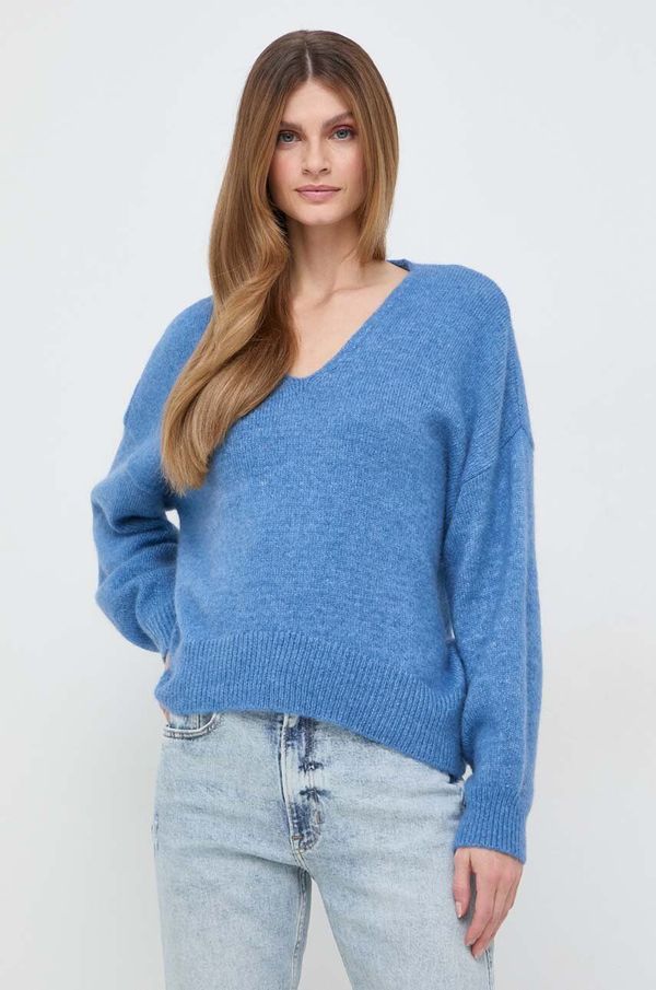 Boss Orange Vuneni pulover Boss Orange za žene