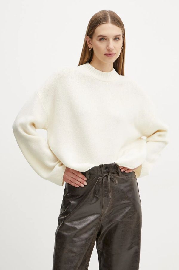 Day Birger et Mikkelsen Vuneni pulover Day Birger et Mikkelsen Felice za žene, boja: bež, topli, DAY65243617