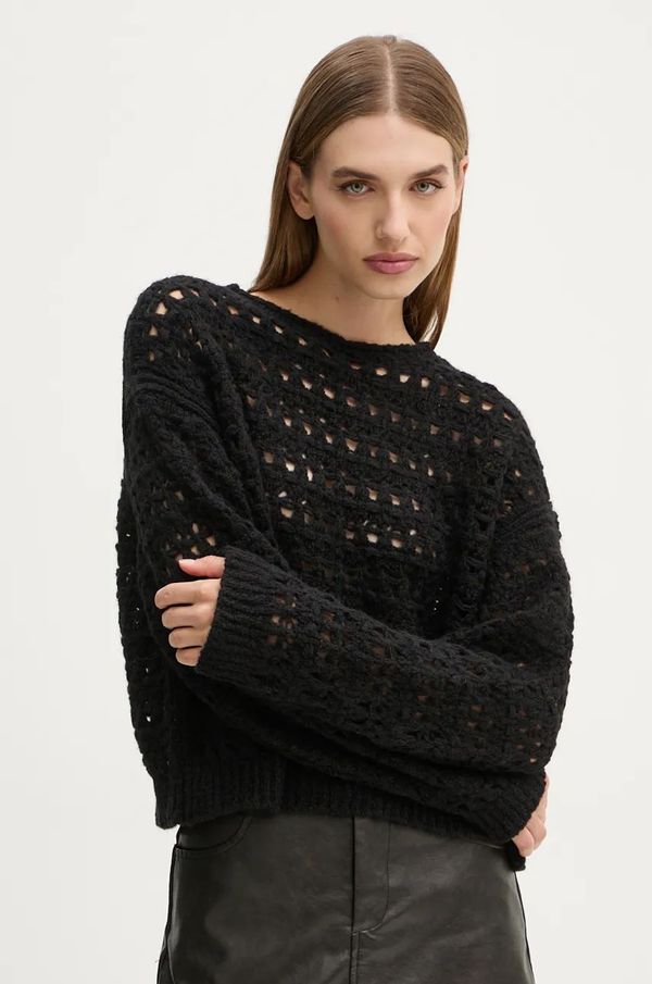 Drykorn Vuneni pulover Drykorn za žene, boja: crna, 422088 88583