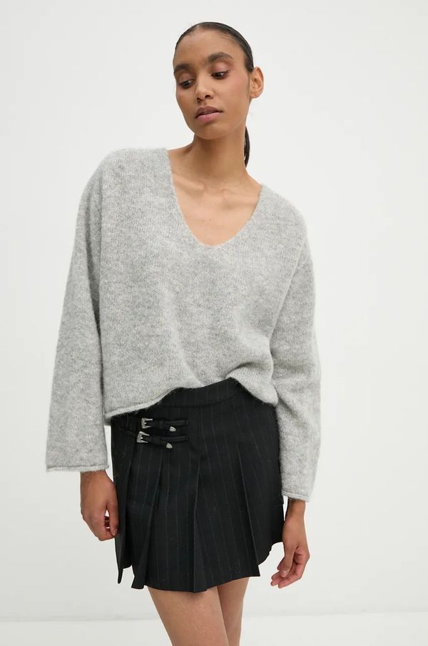 Drykorn Vuneni pulover Drykorn za žene, boja: siva, 422087 88617