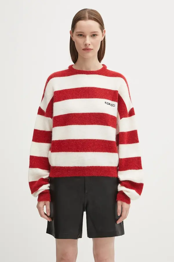 Fiorucci Vuneni pulover Fiorucci Cropped Alpaca