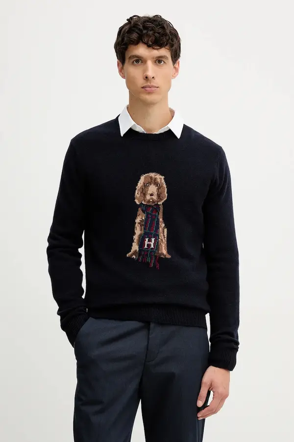 Hackett London Vuneni pulover Hackett London