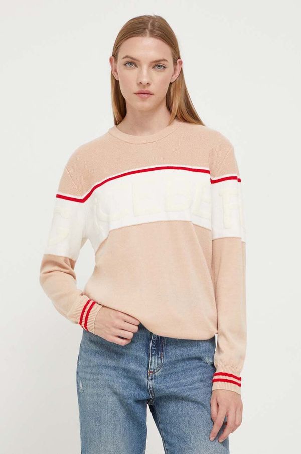 Iceberg Vuneni pulover Iceberg za žene, boja: bež, lagani