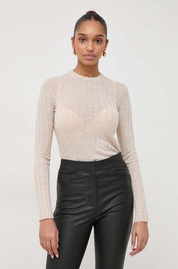 Ivy Oak Vuneni pulover Ivy Oak za žene, boja: bež, lagani