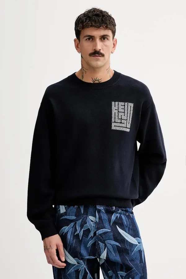 Kenzo Vuneni pulover Kenzo Kamon