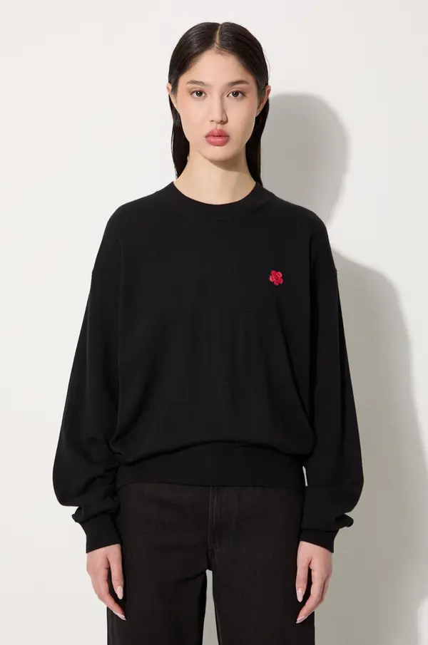 Kenzo Vuneni pulover Kenzo Rws Boke Crest Jumper