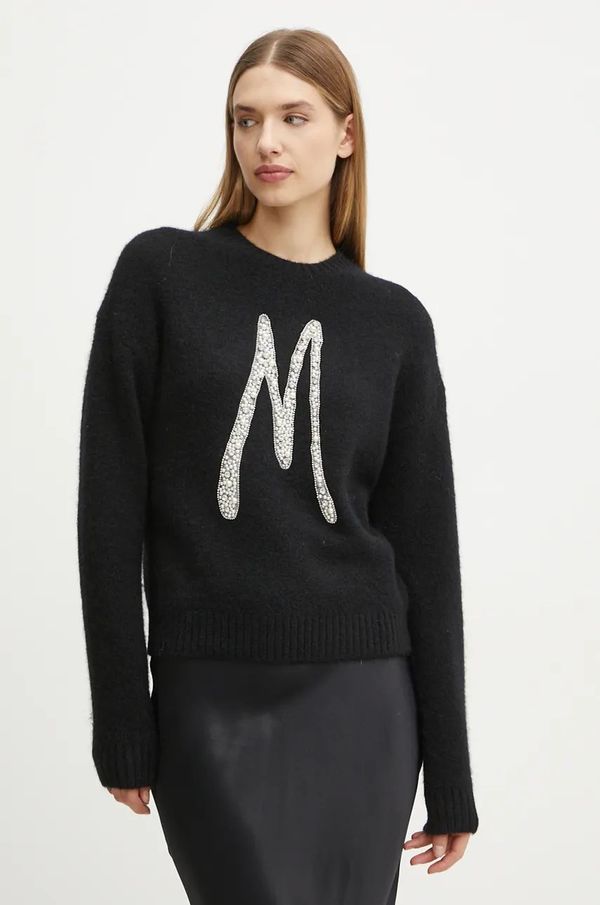 Marciano Guess Vuneni pulover Marciano Guess SIBILLA za žene, boja: crna, 4BGR15 5786Z