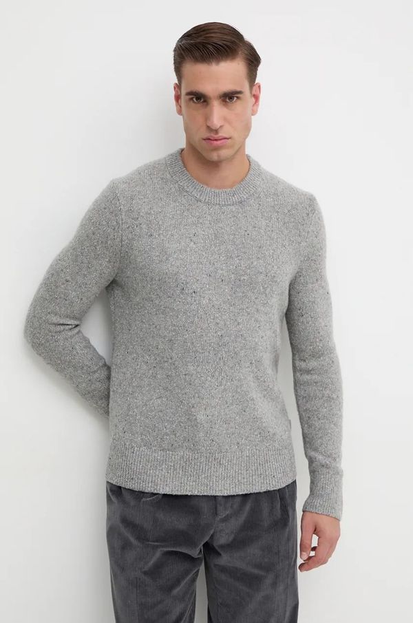 Michael Kors Vuneni pulover Michael Kors za muškarce, boja: siva, CF460D2322