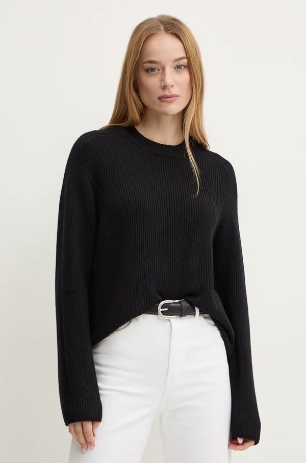 MICHAEL Michael Kors Vuneni pulover MICHAEL Michael Kors za žene, boja: crna, topli, MF460YPF2G