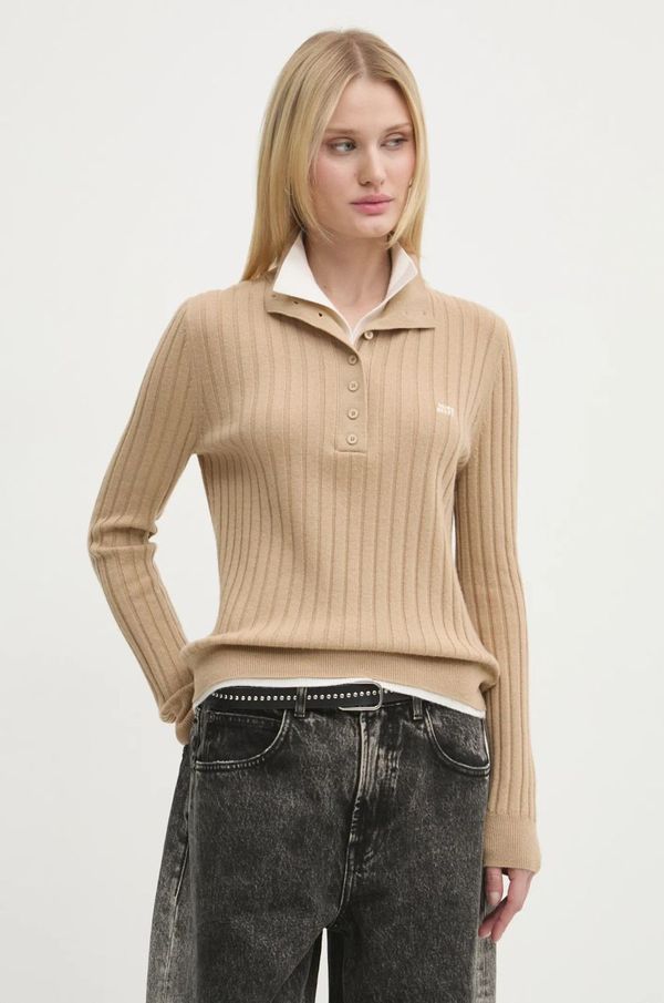 Miss Sixty Vuneni pulover Miss Sixty 0 za žene, boja: bež, lagani, 6L4RJ1390000