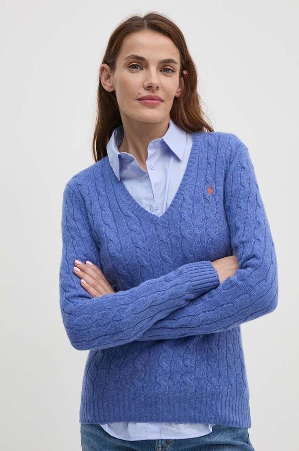 Polo Ralph Lauren Vuneni pulover Polo Ralph Lauren za žene, lagani