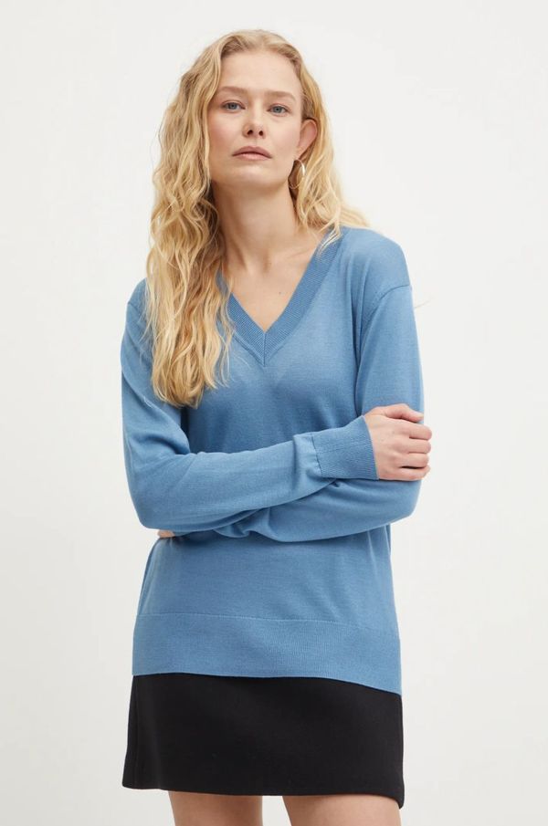 Samsoe Samsoe Vuneni pulover Samsoe Samsoe SACANDICE za žene, lagani, F24400087