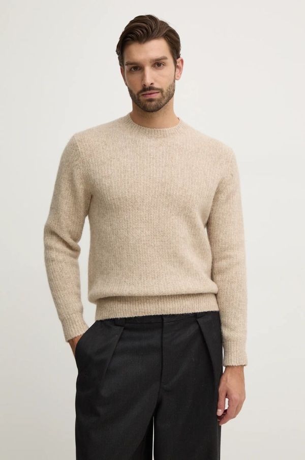 Sunflower Vuneni pulover Sunflower za muškarce, boja: bež, topli, 3033