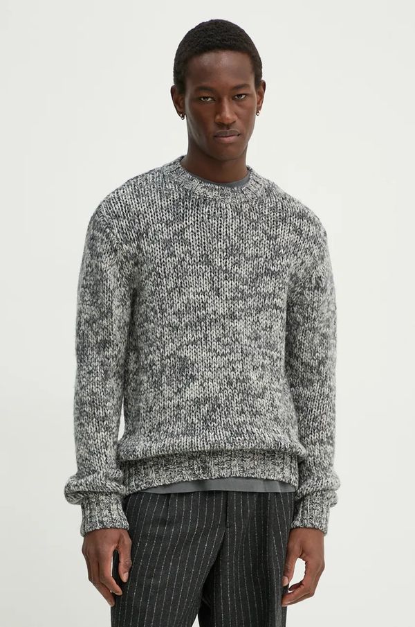 Sunflower Vuneni pulover Sunflower za muškarce, boja: siva, topli, 3050