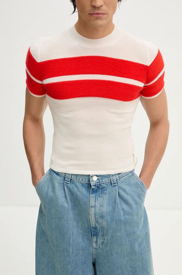 Sunnei Vuneni pulover Sunnei boja: bež, lagani, RTWXKNW003