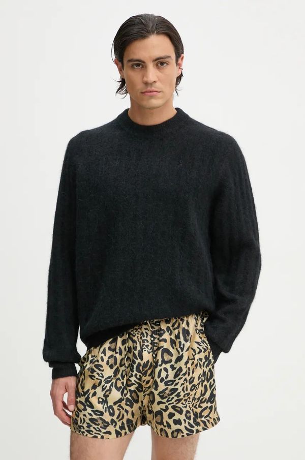 Won Hundred Vuneni pulover Won Hundred za muškarce, boja: crna, 3210-11041