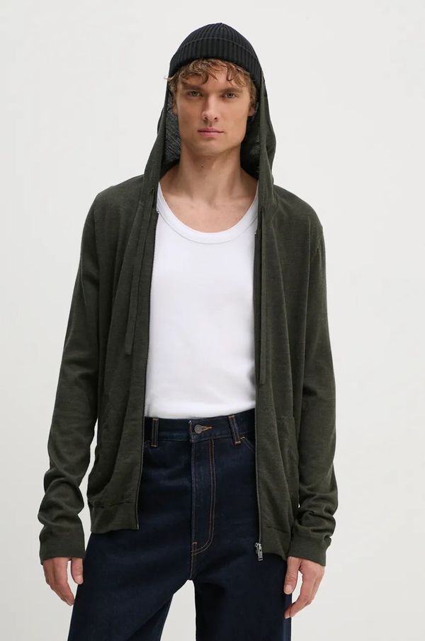 Zadig&Voltaire Vuneni pulover ZADIG&VOLTAIRE boja: zelena, KMCA00229