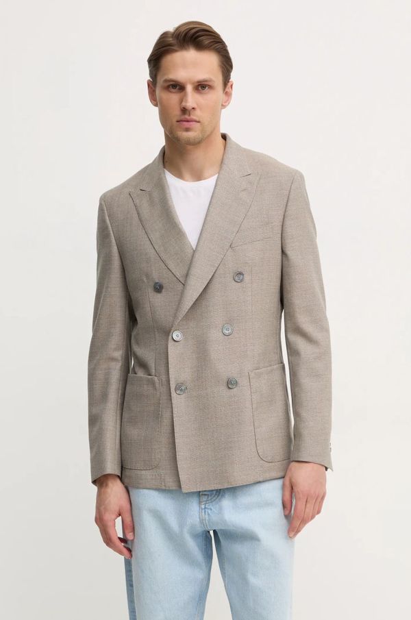 BOSS Vuneni sako BOSS boja: bež, 50535043