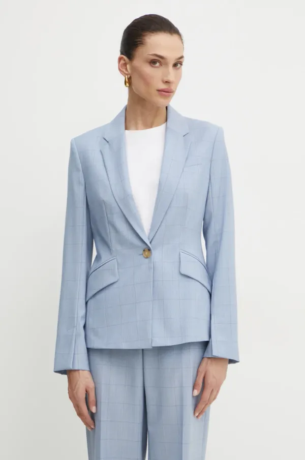 BOSS Vuneni sako BOSS jednoredno zakopčavanje, s uzorkom, 50534576