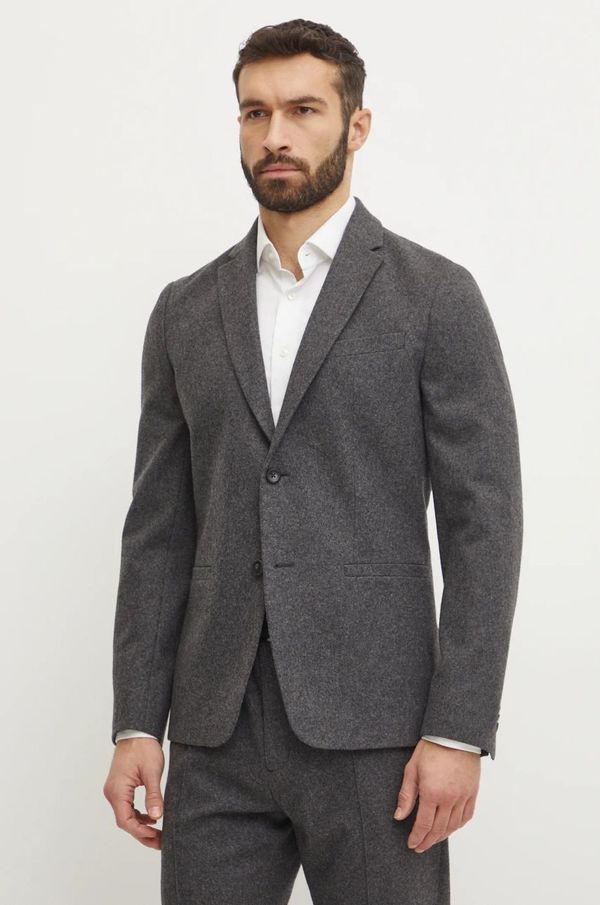 Calvin Klein Vuneni sako Calvin Klein boja: siva, K10K113923