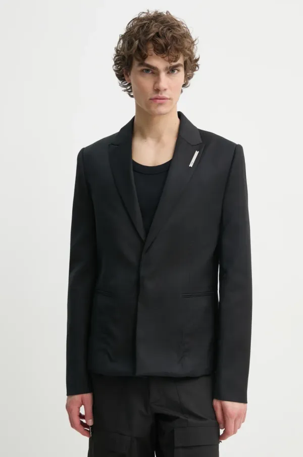 HELIOT EMIL Vuneni sako Heliot Emil boja: crna, PRESS25_M_04_048_BLK01