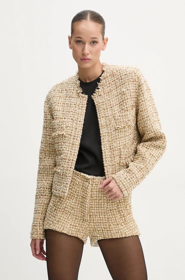 IRO Vuneni sako IRO boja: zlatna, bez zakopčavanja, s uzorkom, WM07CORALI