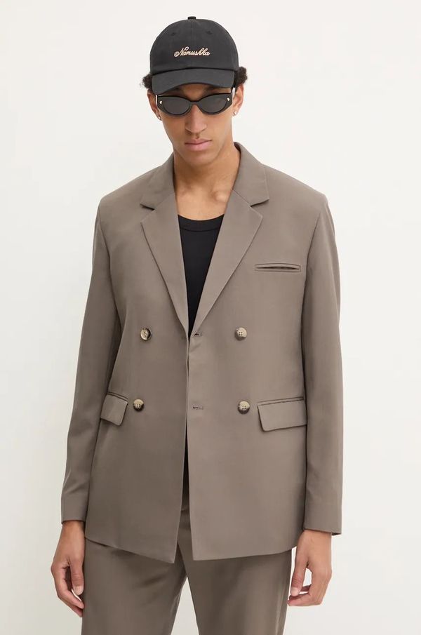 Nanushka Vuneni sako Nanushka RENAN boja: zelena, NM24PFJK00593