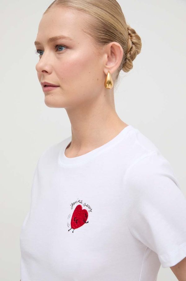 Weekend Max Mara Vuneni sako Weekend Max Mara boja: bež, dvoredno zakopčavanje, bez uzorka