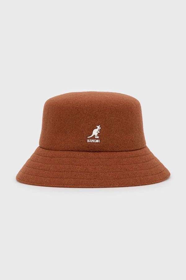 Kangol Vuneni šešir Kangol boja: smeđa, vuneni