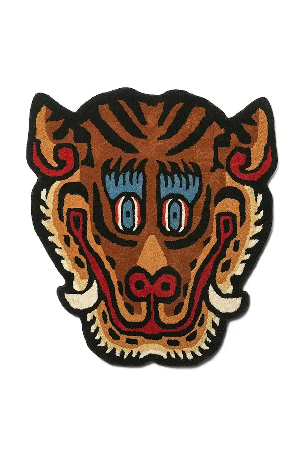 Bongusta Vuneni tepih Bongusta Tiger Face 92 x 100 cm