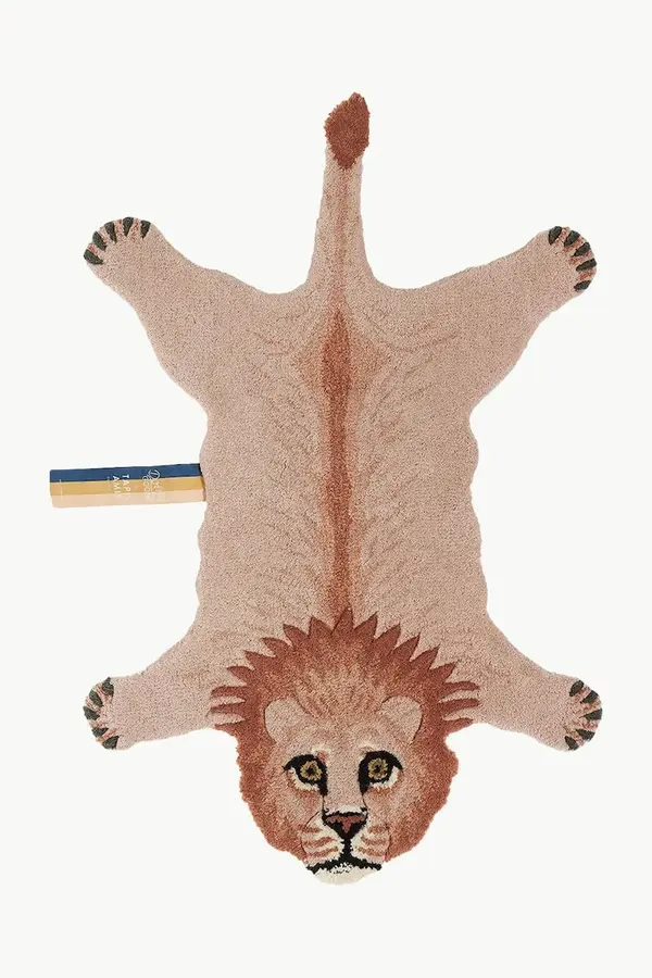 Doing Goods Vuneni tepih Doing Goods Pinky Lion Rug