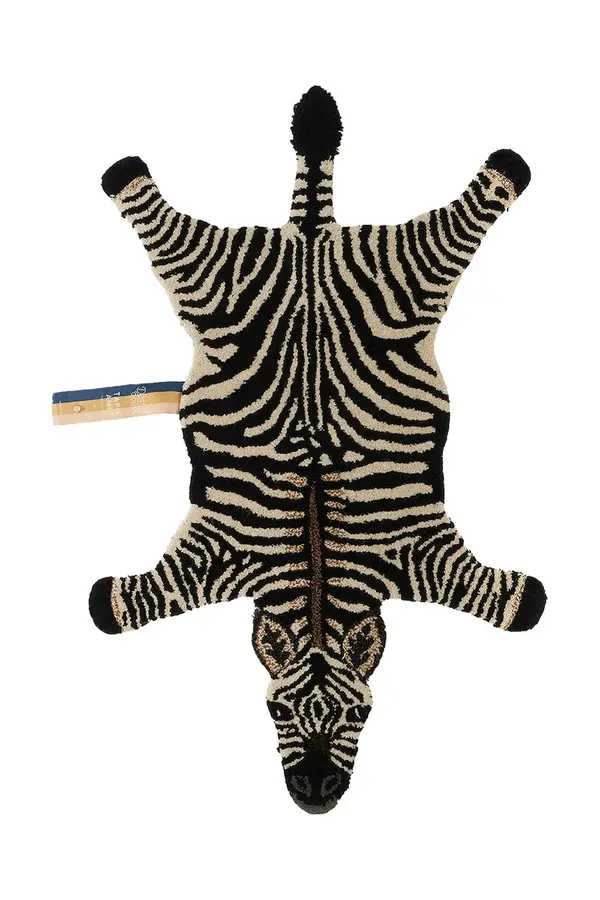 Doing Goods Vuneni tepih Doing Goods Stripey Zebra 102 x 67 cm