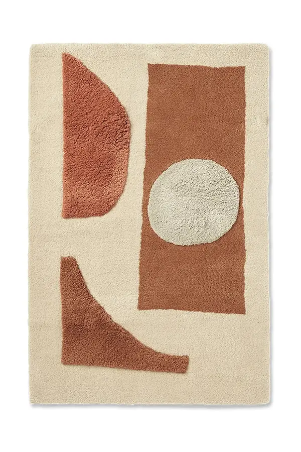 Ferm Living Vuneni tepih ferm LIVING Bloco 120 x 80 cm