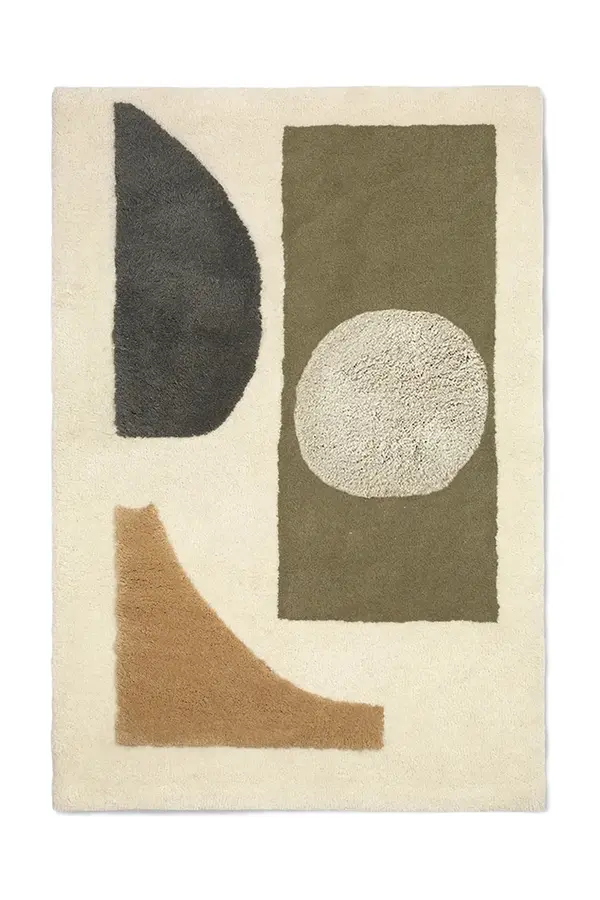 Ferm Living Vuneni tepih ferm LIVING Bloco 80 x 120 cm