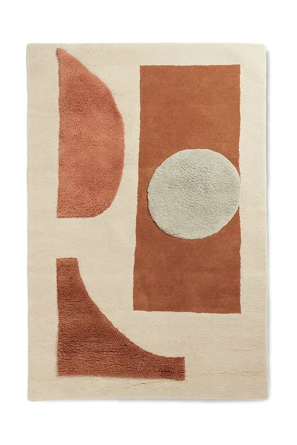 ferm LIVING Vuneni tepih ferm LIVING Bloco