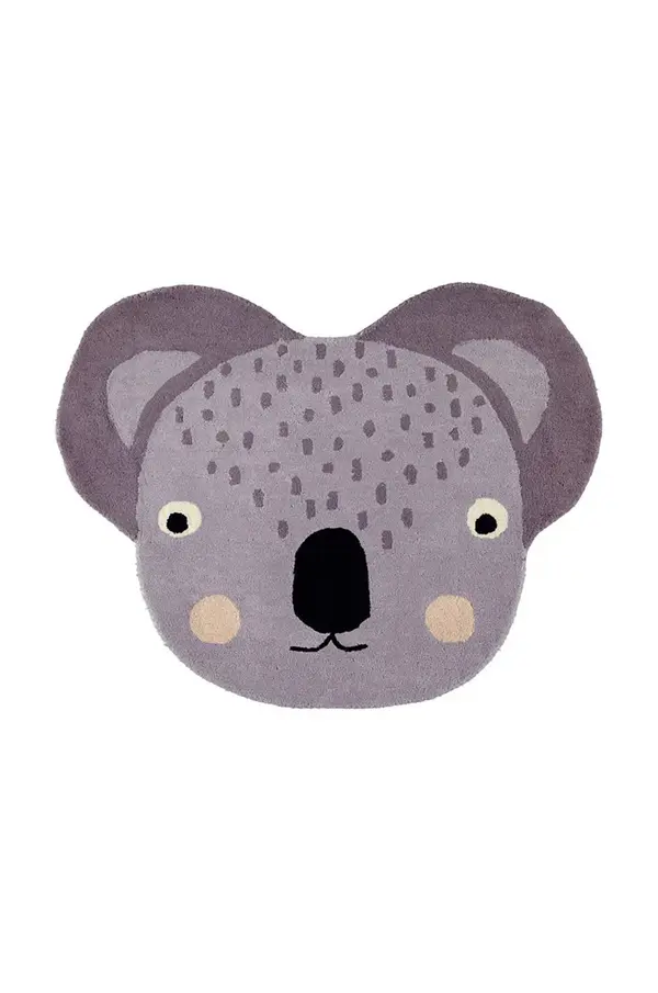 OYOY Vuneni tepih OYOY Koala 85 x 100 cm