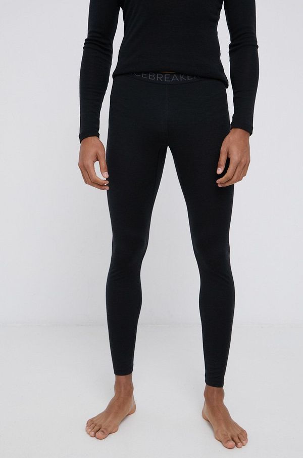 Icebreaker Vuneno funkcionalno rublje Icebreaker boja: crna