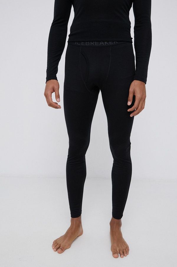 Icebreaker Vuneno funkcionalno rublje Icebreaker boja: crna