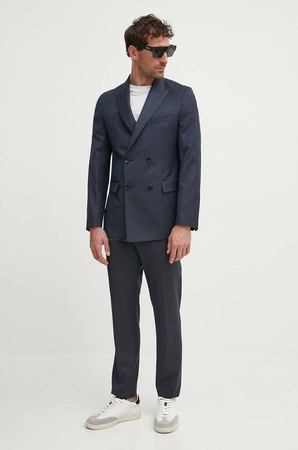 Boss Vuneno odijelo BOSS boja: tamno plava, s uzorkom, 50518118