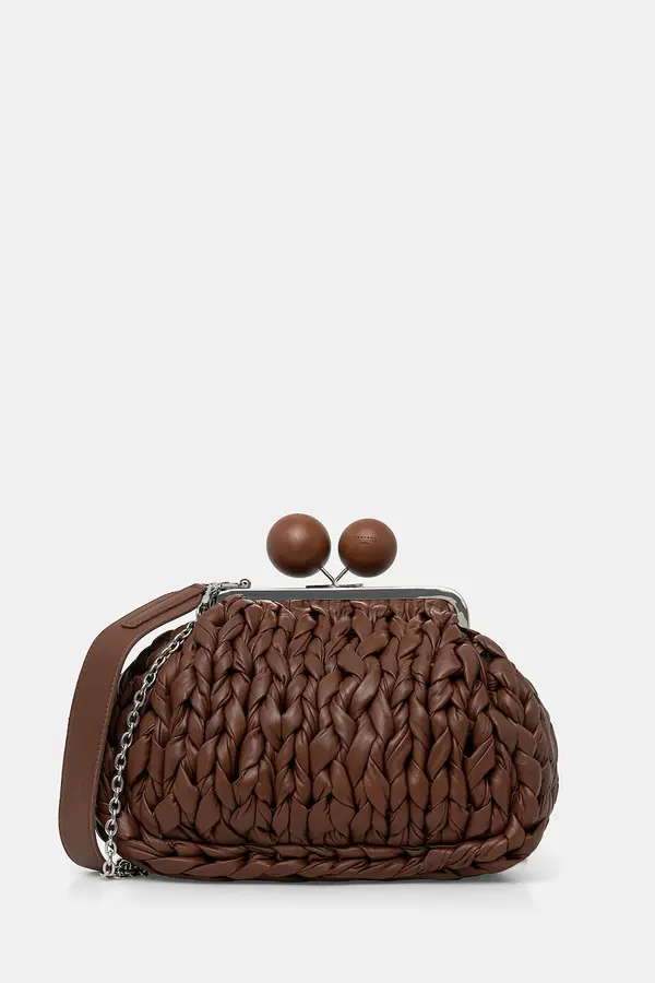 Weekend Max Mara Weekend Max Mara crossbody torba ženska kožna ALIBERO